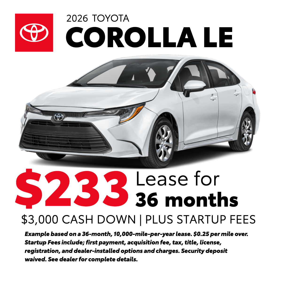 Lease offer