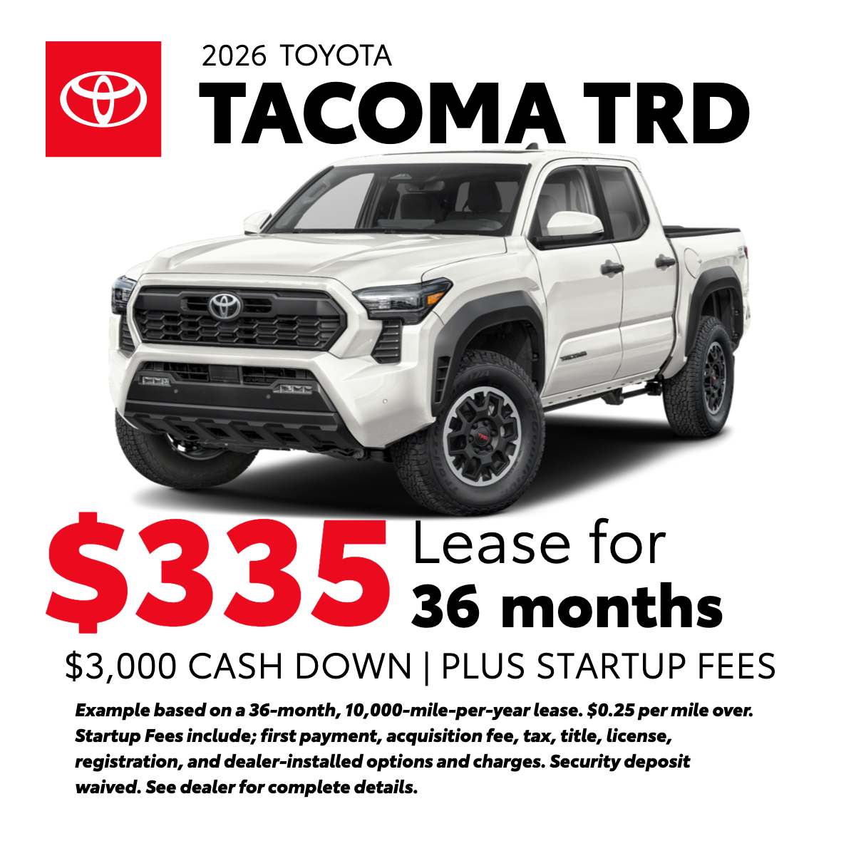 Lease offer